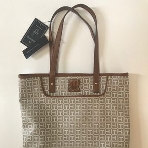 Tommy Hilfiger tan tote